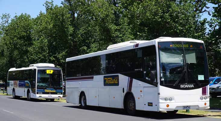 Ventura Scania K94IB Volgren SC222 48 & Mercedes Mills-Tui 1119